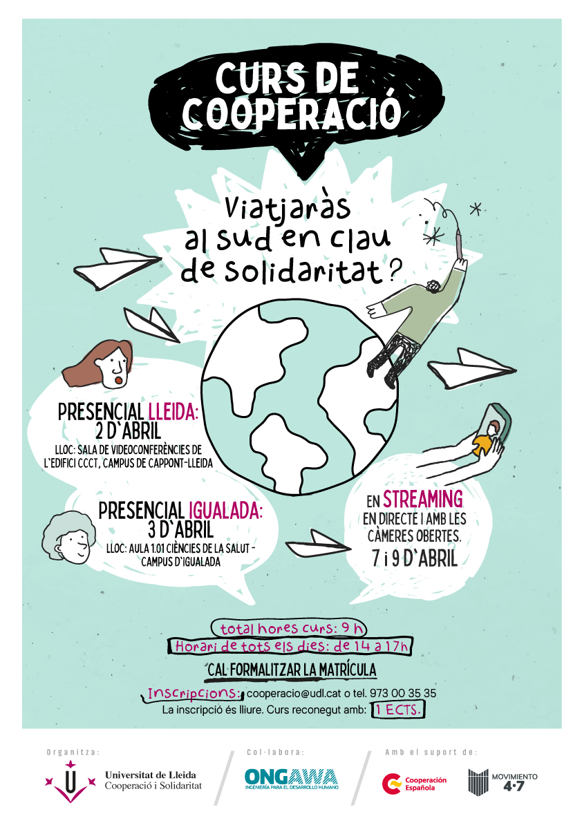 Curs de cooperació: Viatjaràs al sud en clau de solidaritat?