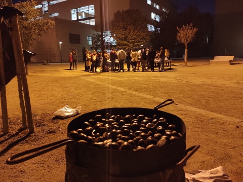 Roasted chestnuts