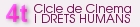 4t Cicle de Cinema i Drets Humans