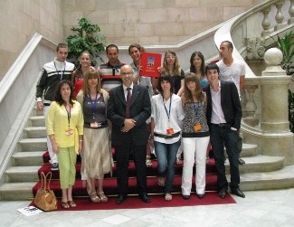 Estudiants de la UdL al Parlament a la V Simulació Universitària