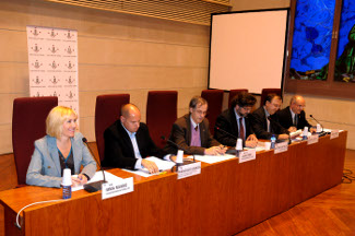 Debat amb els polítics a la Universitat de Lleida Debat amb els polítics a la Universitat de Lleida