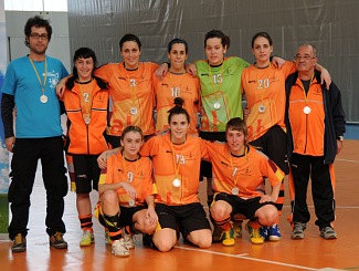 Equip de Futbol-sala femení de la Universitat de Lleida, campió als Campionats Universitaris 2011 Equip de Futbol-sala femení de la Universitat de Lleida, campió als Campionats Universitaris 2011