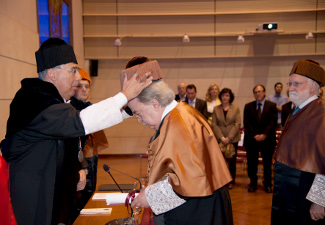 Jaume Miranda, honoris causa per la Universitat de Lleida Jaume Miranda, honoris causa per la Universitat de Lleida