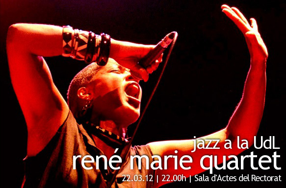 Jazz a la UdL / René Marie Quartet Jazz a la UdL / René Marie Quartet