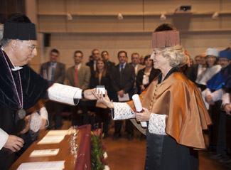 Laffargue, honoris causa per la Universitat de Lleida Laffargue, honoris causa per la Universitat de Lleida