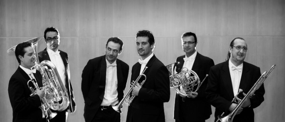 Concert de l'Sporadik Brass Quintet a la UdL Concert de l'Sporadik Brass Quintet a la UdL