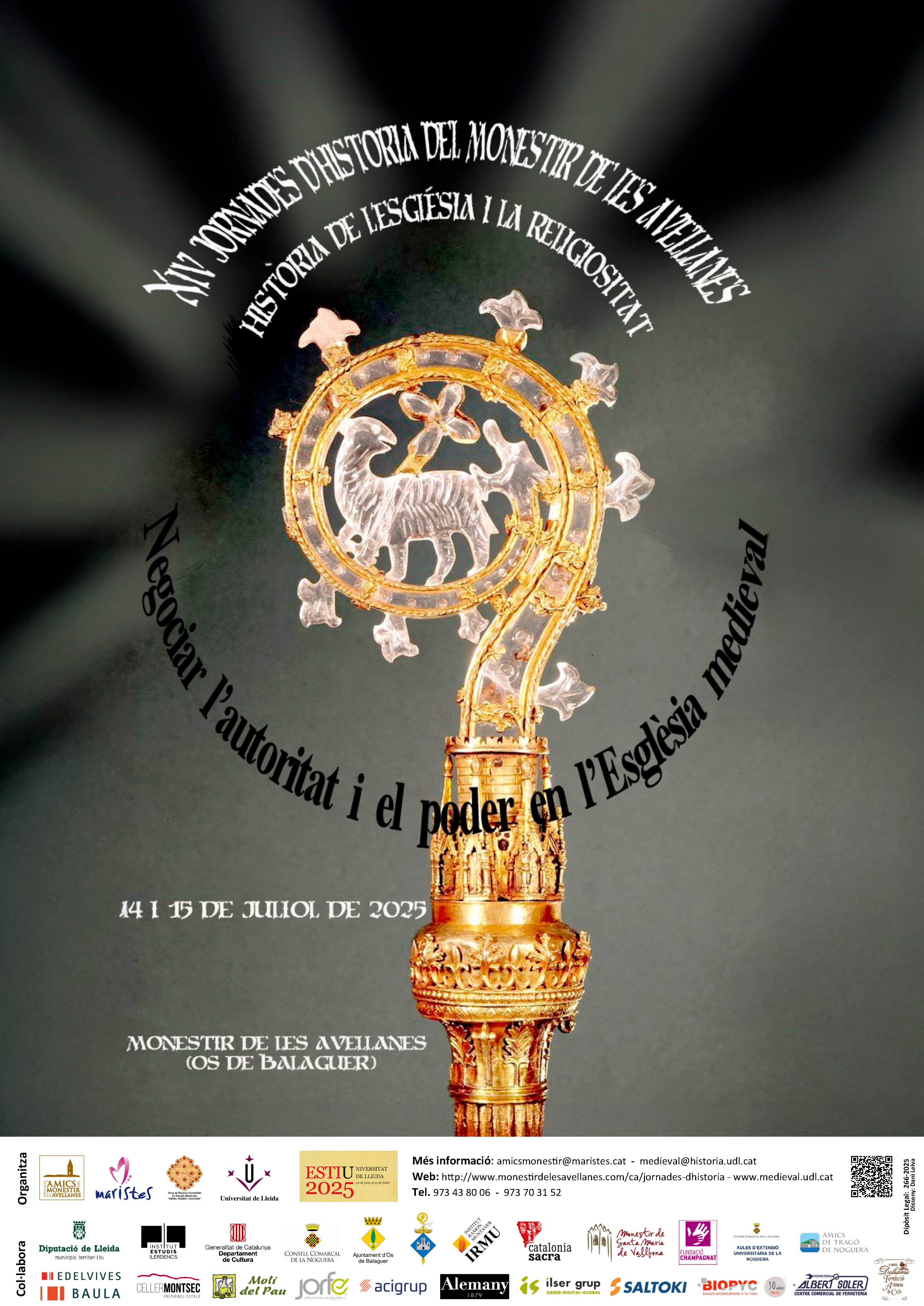 14es Jornades d'Història del Monestir de les Avellanes