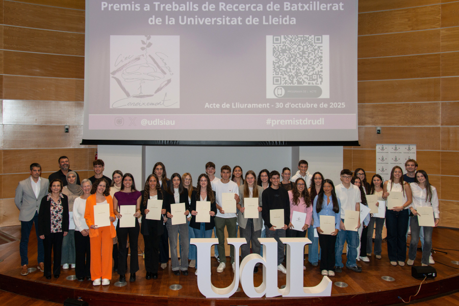 XXII Premis als Treballs de Recerca realitzats per estudiants de Batxillerat